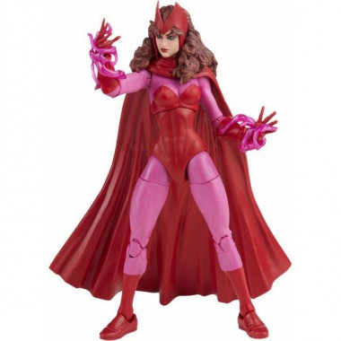 FIGURA SCARLET WITCH RETRO MARVEL LEGENDS 15CM