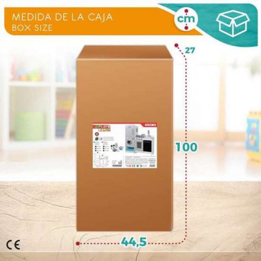 COCINA MODERNA DE MADERA WOOMAX 105X30X95 CM