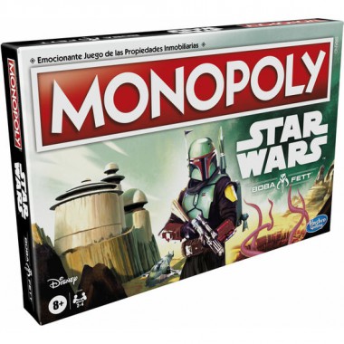 JUEGO MONOPOLY BOBA FETT STAR WARS ESPAÑOL