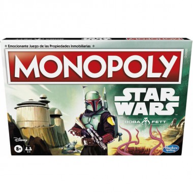 JUEGO MONOPOLY BOBA FETT STAR WARS ESPAÑOL