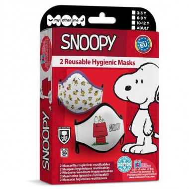 SNOOPY PREMIUM HIGIENIC MASK 3-5 Y