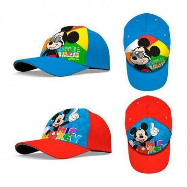 GORRAS DE POLYESTER MICKEY TALLA 52/54CM - MODELOS SURTIDOS