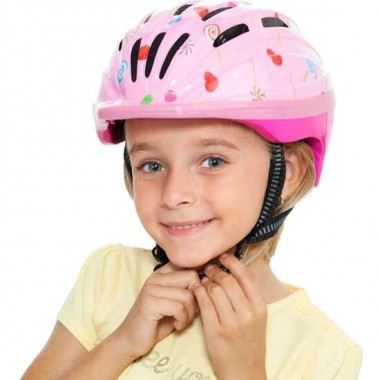 CASCO MLT ROSA 2/5 AÑOS TALLA 48-53 CM