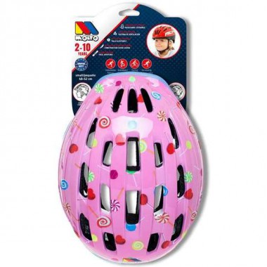 CASCO MLT ROSA 2/5 AÑOS TALLA 48-53 CM