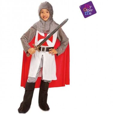 DISFRAZ CABALLERO MEDIEVAL CON CAPA TALLA 10-12 Y