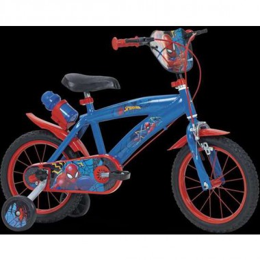 BICICLETA SPIDERMAN HUFFY 14" (4/6 AÑOS)