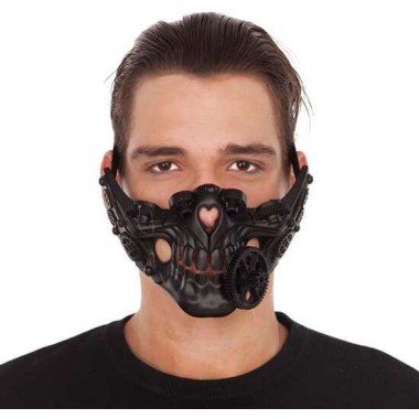 MASCARILLA STEAMPUNK NEGRO ONE SIZE