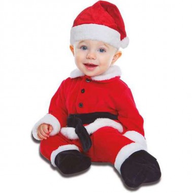 DISFRAZ PAPÁ NOEL COTTON TALLA 12-24 M