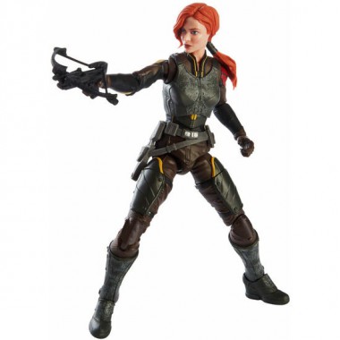 FIGURA SCARLETT 20 G.I. JOE CLASSIFIED SERIES - SNAKE EYES: G.I. JOE ORIGINS 15CM