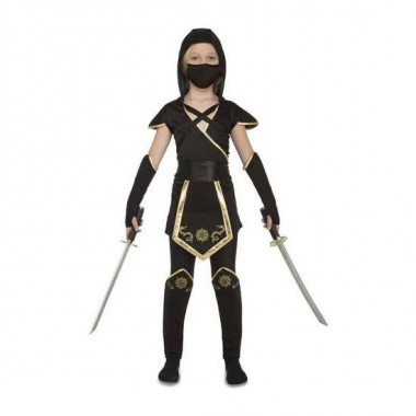 DISFRAZ BLACK NINJA TALLA 7-9 Y