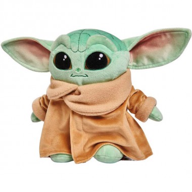 PELUCHE THE CHILD BABY YODA THE MANDALORIAN STAR WARS 25CM