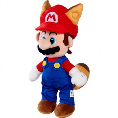 PELUCHE MAPACHE MARIO SUPER MARIO BROS 30CM