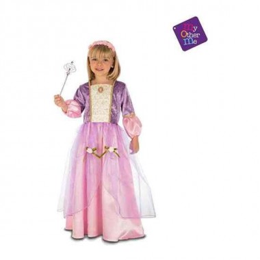 DISFRAZ PRINCESA MORADA TALLA 7-9 Y