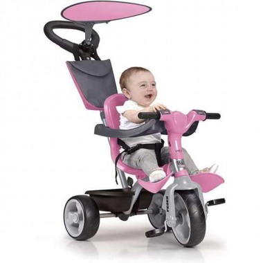 TRICICLO BABY PLUS MUSIC ROSA 91,2X98,3X51,5 CM