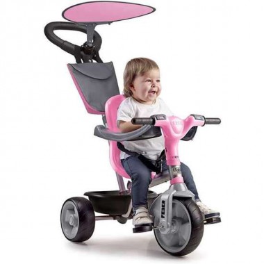 TRICICLO BABY PLUS MUSIC ROSA 91,2X98,3X51,5 CM