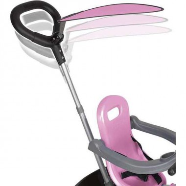 TRICICLO BABY PLUS MUSIC ROSA 91,2X98,3X51,5 CM