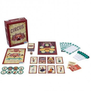 JUEGO CIRCUS, JUEGO DE ESTRATEGIA, MEMORIA Y UN POCO DE AZAR