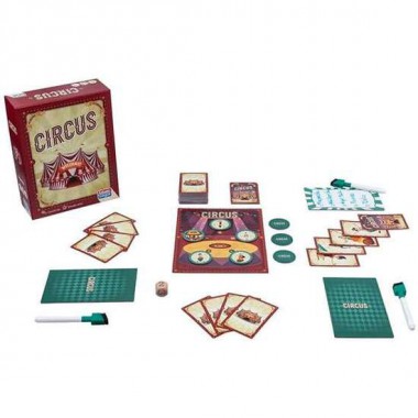 JUEGO CIRCUS, JUEGO DE ESTRATEGIA, MEMORIA Y UN POCO DE AZAR