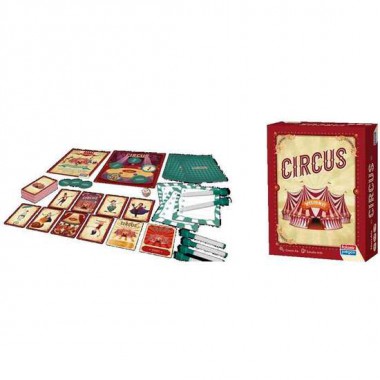 JUEGO CIRCUS, JUEGO DE ESTRATEGIA, MEMORIA Y UN POCO DE AZAR