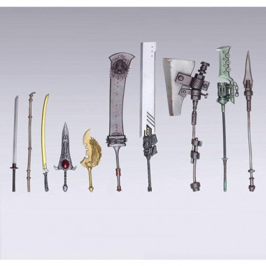 PACK DE 10 ACCESORIOS PARA FIGURAS BRING ARTS WEAPON COLLECTION NIER SQUARE ENIX