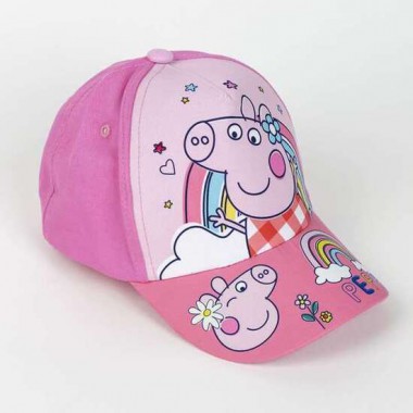 SAQUITO CON TOALLA Y GORRA INFANTIL PEPPA PIG