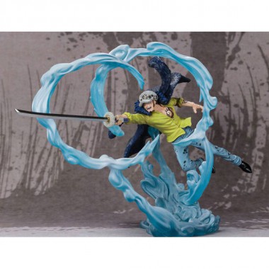 ESTATUA FIGUARTS ZERO TRAFALGAR LAW BATTLE MONSTER ONIGASHIMA ONE PIECE 24CM