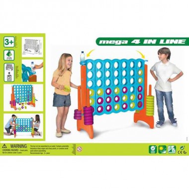 JUEGO MEGA 4 EN RAYA 117,50X45,5X121 CM