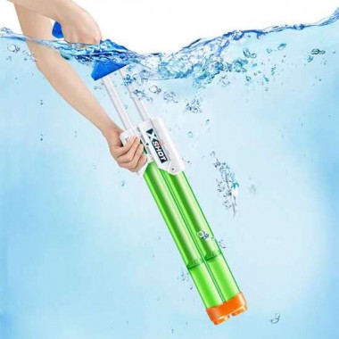 PISTOLA DE AGUA X-SHOT QUAD STREAM BLASTER CON DOS CAÑONES 135X596X57CM - MODELOS SURTIDOS