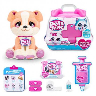 PELUCHE ANIMALES PET SHOP SURPRISE INTERACTIVO 175X21X145CM - MODELOS SURTIDOS