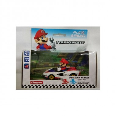 COCHE PULL & SPEED MARIO KART 1:43