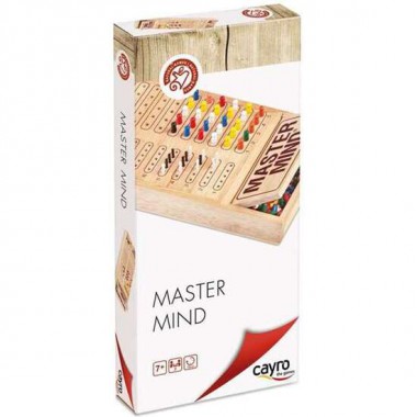 JUEGO MASTER MIND COLORES DE MADERA 36X17X4,5 CM