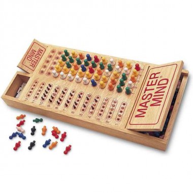 JUEGO MASTER MIND COLORES DE MADERA 36X17X4,5 CM