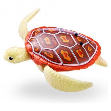 FIGURA TORTUGA ROBOTURTLE, NADA Y CAMINA 7X9X9CM - MODELOS SURTIDOS