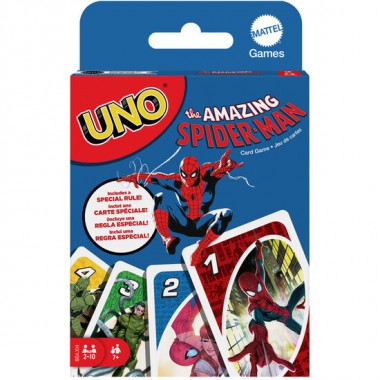 JUEGO CARTAS UNO SPIDERMAN MARVEL