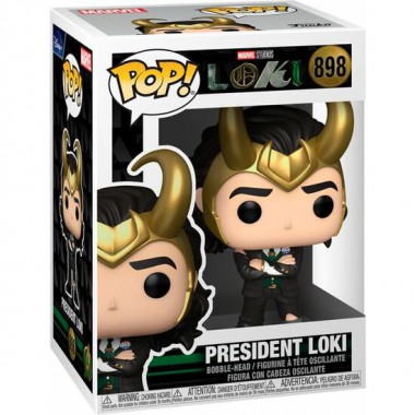 FIGURA POP MARVEL LOKI - PRESIDENT LOKI