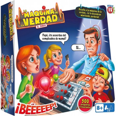 JUEGO PLAY FUN LA MÁQUINA DE LA VERDAD 26X26+8A