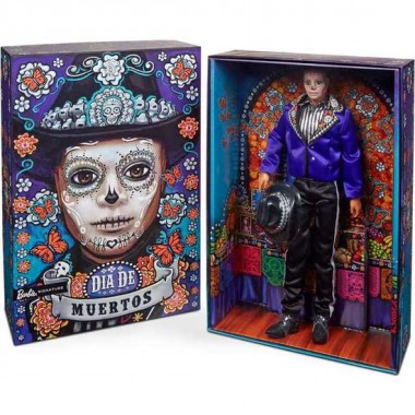 MUÑECO KEN FIRMA DIA DE LOS MUERTOS