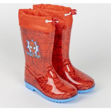 BOTAS LLUVIA PVC SPIDERMAN