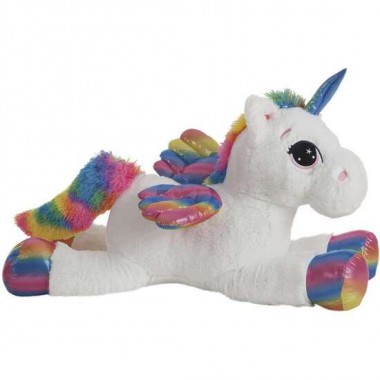 PELUCHE UNICORNIO RAINBOW 130 CM