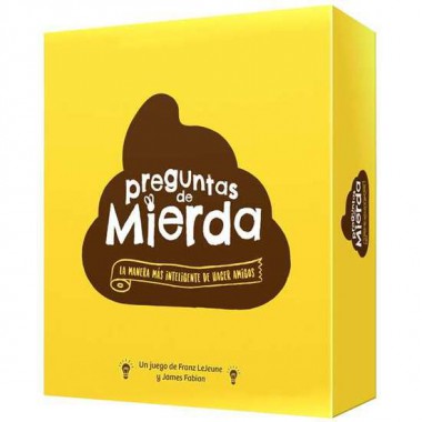 JUEGO PREGUNTAS DE MIERDA 2ª EDICIÓN. PREGUNTAS QUE PREFIERES QUE HAGAN A LOS DEMÁS