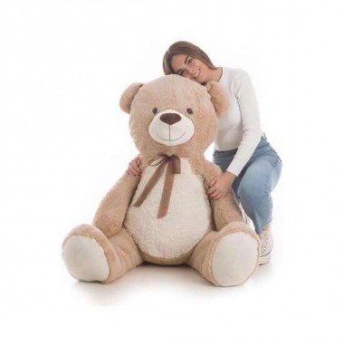 PELUCHE OSO MARRÓN JUMBO 140 CM