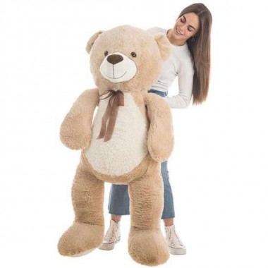 PELUCHE OSO MARRÓN JUMBO 140 CM