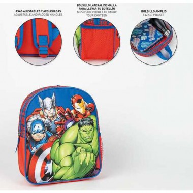 MOCHILA INFANTIL ESCOLAR AVENGERS