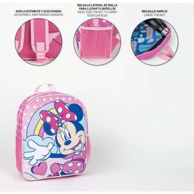 MOCHILA INFANTIL ESCOLAR MINNIE