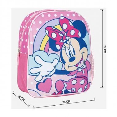 MOCHILA INFANTIL ESCOLAR MINNIE