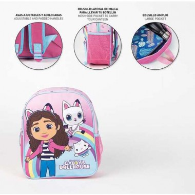 MOCHILA INFANTIL ESCOLAR GABBY´S DOLLHOUSE