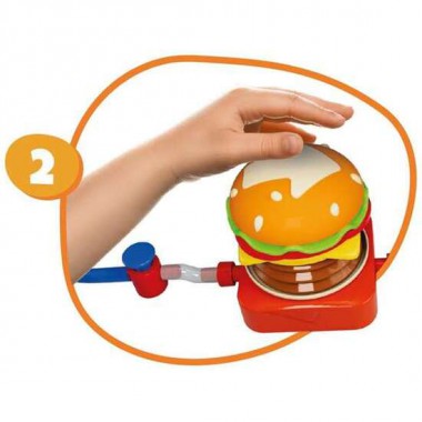 JUEGO BURGER BOOM. ¡HACERLA EXPLOTAR! ESTATE MUY ATENTO, NUNCA SABES QUIÉN DE LOS DOS HARÁ... ¡¡BING-BANG BOOM!