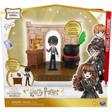 DIORAMA MAGICAL MINIS AULA DE POCIONES HARRY HARRY POTTER WIZARDING WORLD