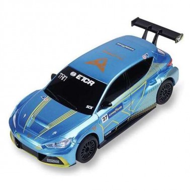 PISTA SCALEXTRIC JUMP & LOOP. INCLUYE COCHES CON LUZ,MANDO CON TURBO ,VALLAS,PUENTE,RAMPA Y LOOPING 6,66M DE PISTA 156X123 CM