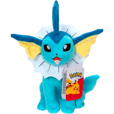 PELUCHE VAPOREON POKEMON 20CM